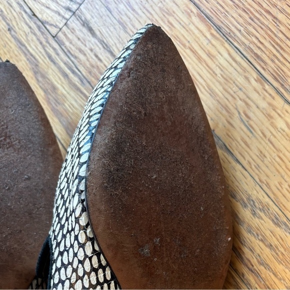 Tory Burch Pascal Pointy Toe Loafer In King Cobra - Picture 7 of 9